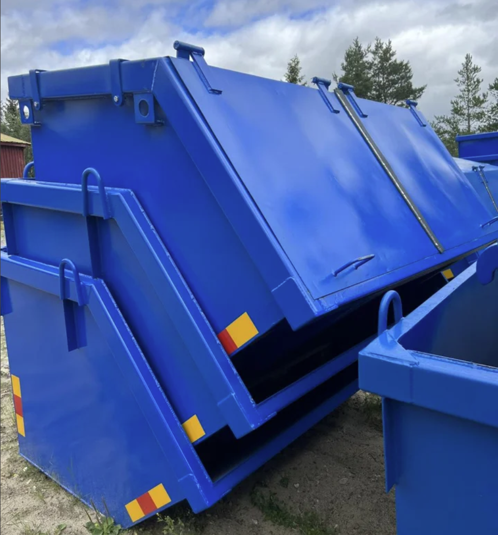 BM-container med Stora BM-fäste